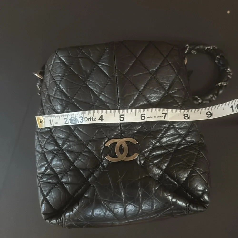 Chanel Ligne Lady Braid Lambskin Quilted Tote